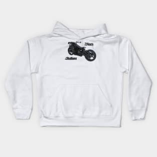 Black Chopper Kids Hoodie